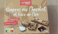 Barres de céréales a la noix ee coco