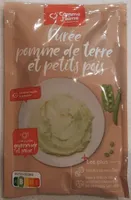 Purée pomme de terre et petits pois
