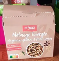 Mélange de graines et fruits séchés sucres