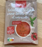 Velouté instantané saveur tomate basilic et vermicelles