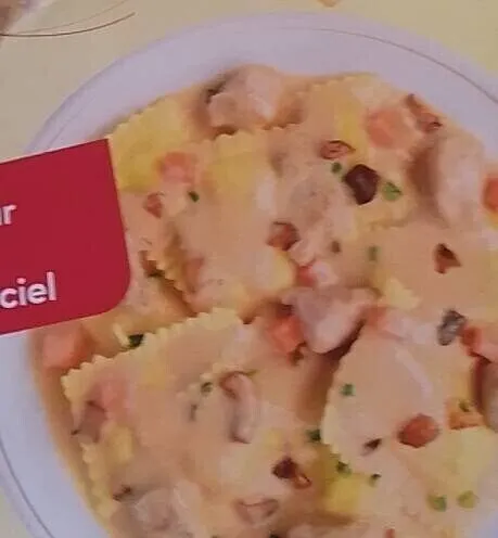 Raviolis aux girolles