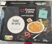 Poulet au curry et riz basmati