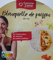 Blanquette de poisson et riz