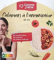 Calamars à l'armoricaine et riz