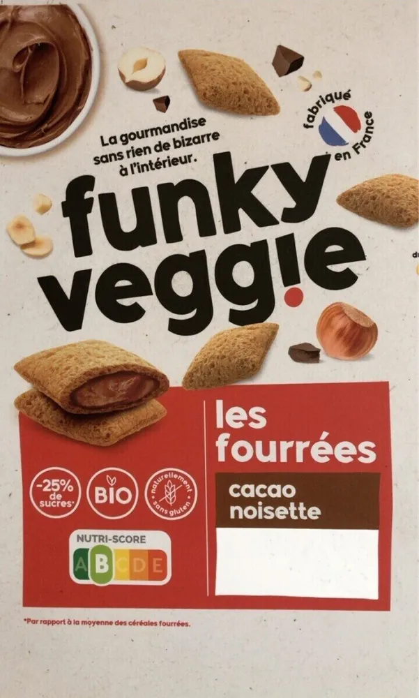 Les fourrées cacao noisette