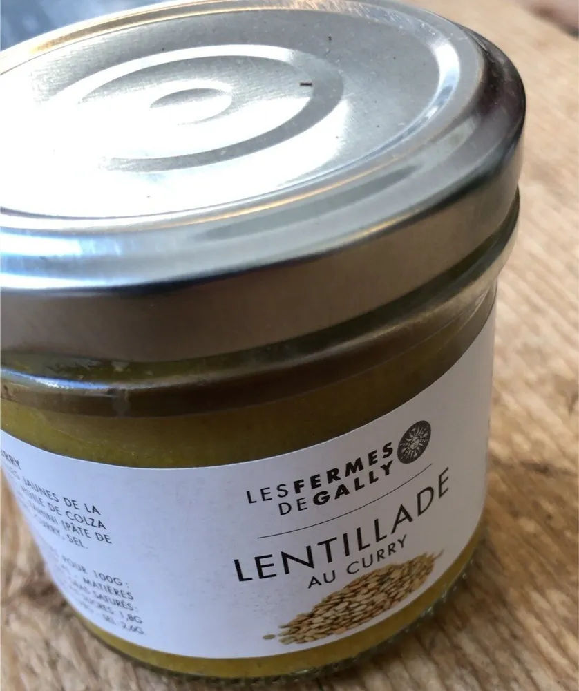 Lentillade au curry