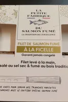 Filet de saumon fume a la ficelle