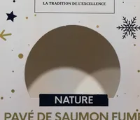 Pavé de saumon fumé à la ficelle