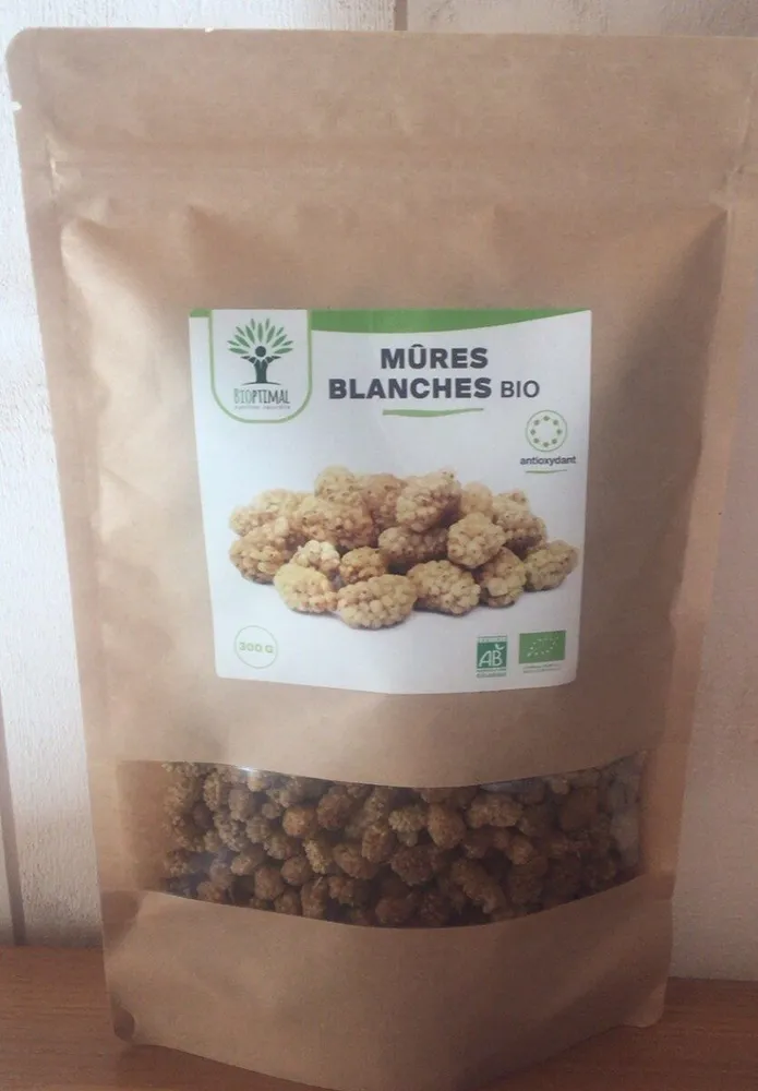 Mûres blanche bio