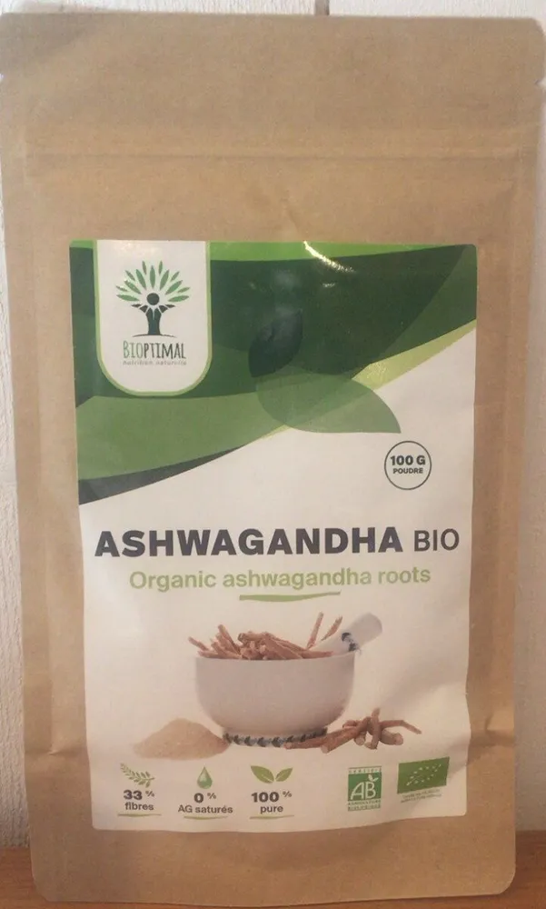 Ashwagandha bio en poudre