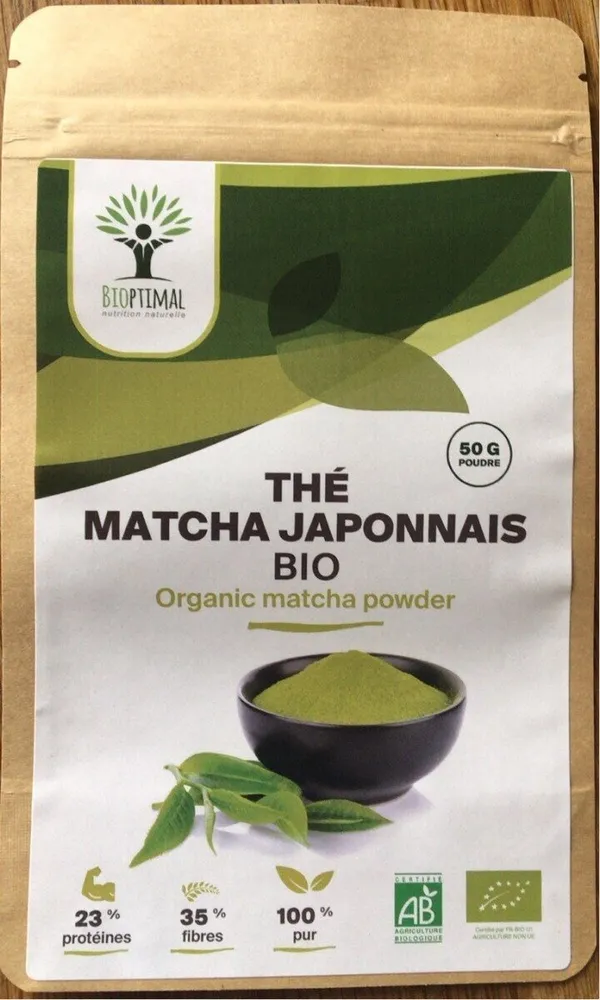Thé matcha bio en poudre 50g