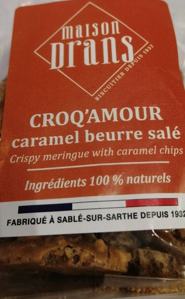 Croq'amour caramel beurre salé