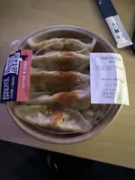 Yasai Gyoza On Rice
