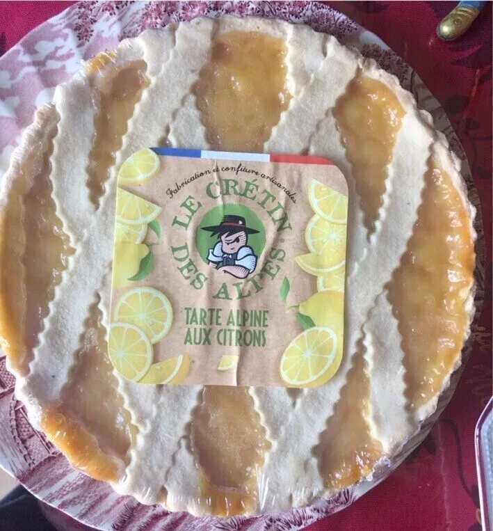 Tarte alpine aux citrons