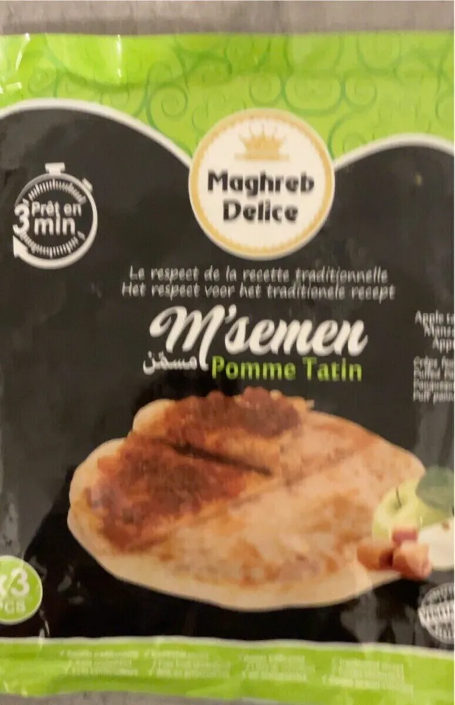 Msemen pomme tatin