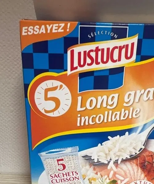 Lustucru riz 5 min sachets 450g (5x90g)