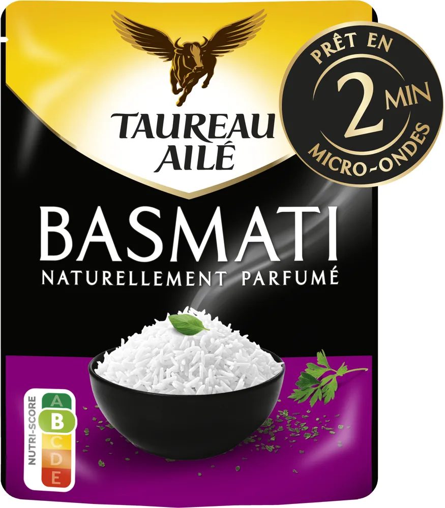 Taureau aile doypack basmati nature 220g