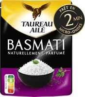 Taureau aile doypack basmati nature 220g
