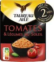 Taureau aile doypack basmati tomate 220g