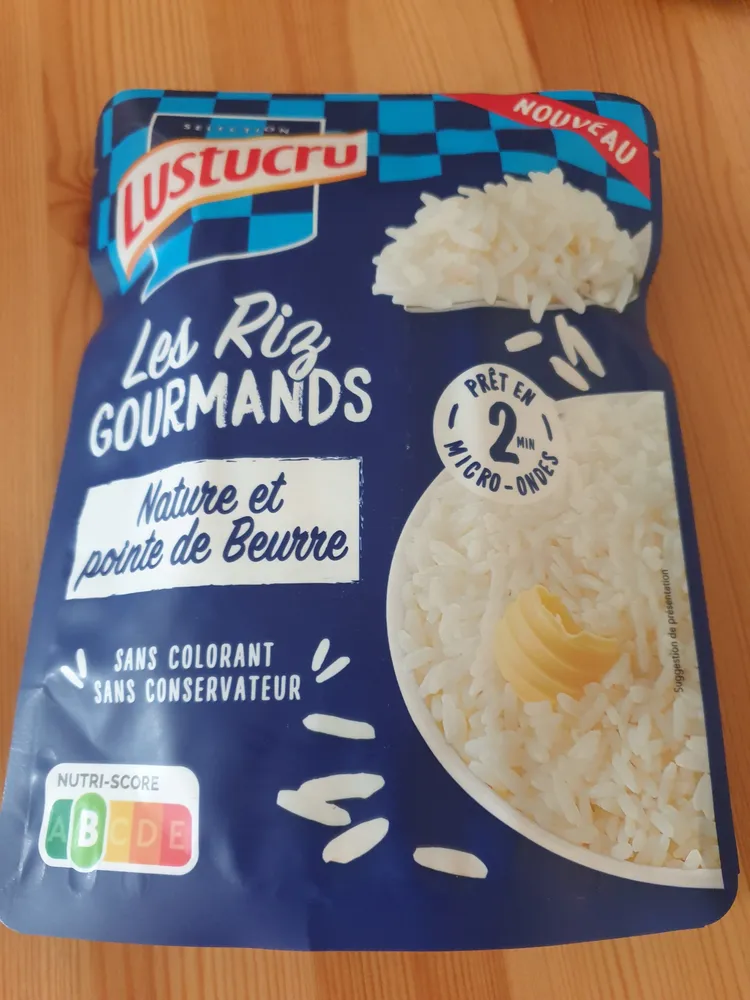Riz au beurre