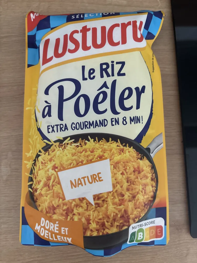 Riz à poêler nature