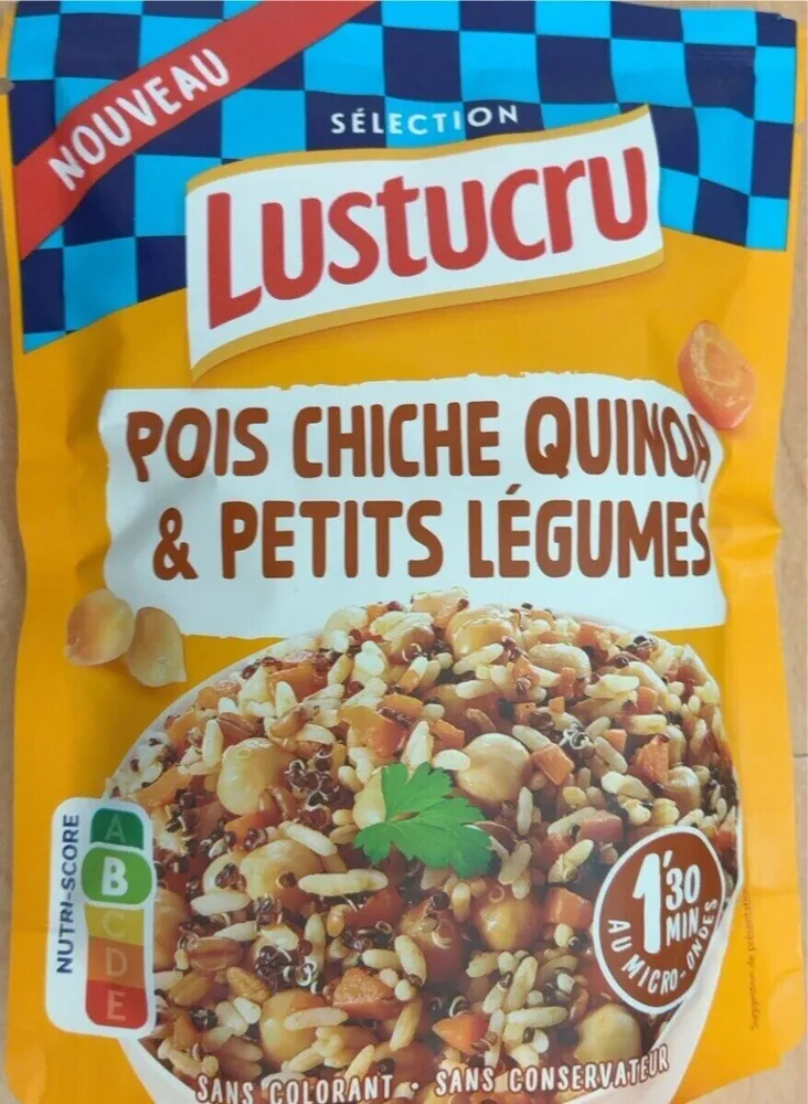 Pois chiche quinoa & petits légumes
