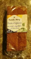 Pain d'épices au miel, myrtille et sureau