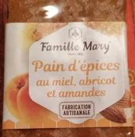 Pain d'épices au miel, abricot et amandes