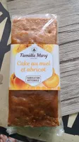 Cake au miel et abricot