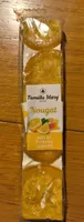 Nougat miel citrons confits