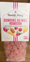 Bonbons au miel saveur framboise