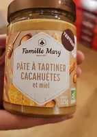 Pâte à tartiner cacahuètes et miel