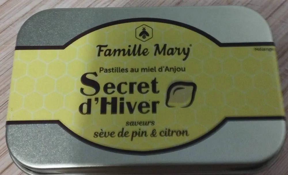 Pastilles au miel d'Anjou Secret d'Hiver