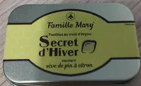 Pastilles au miel d'Anjou Secret d'Hiver