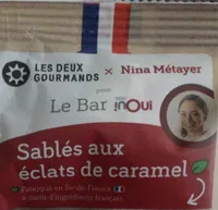 Sablés aux éclats de caramel