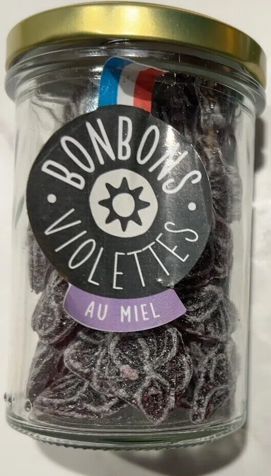 Bonbons à la violette au miel