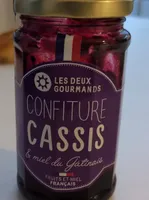 Confiture Cassis et miel du Gatinais