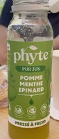 Pur jus pomme menthe epinard