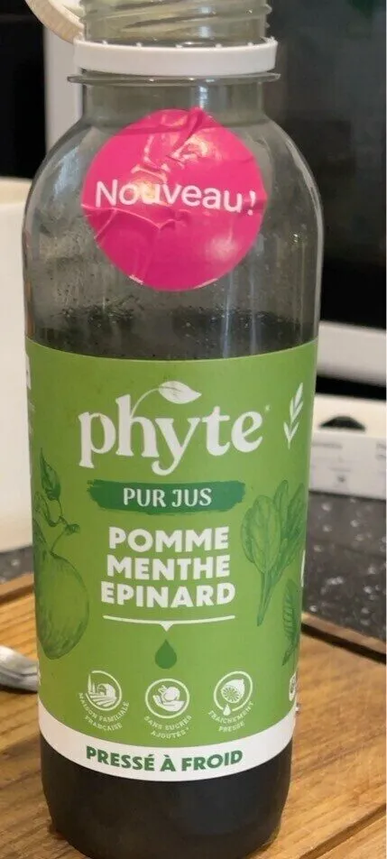 Pomme menthe épinards