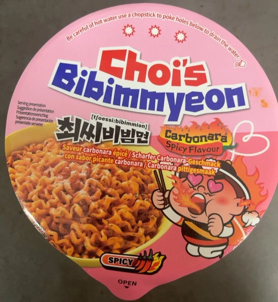 Bibimmyeon Carbonara Spicy Flavour