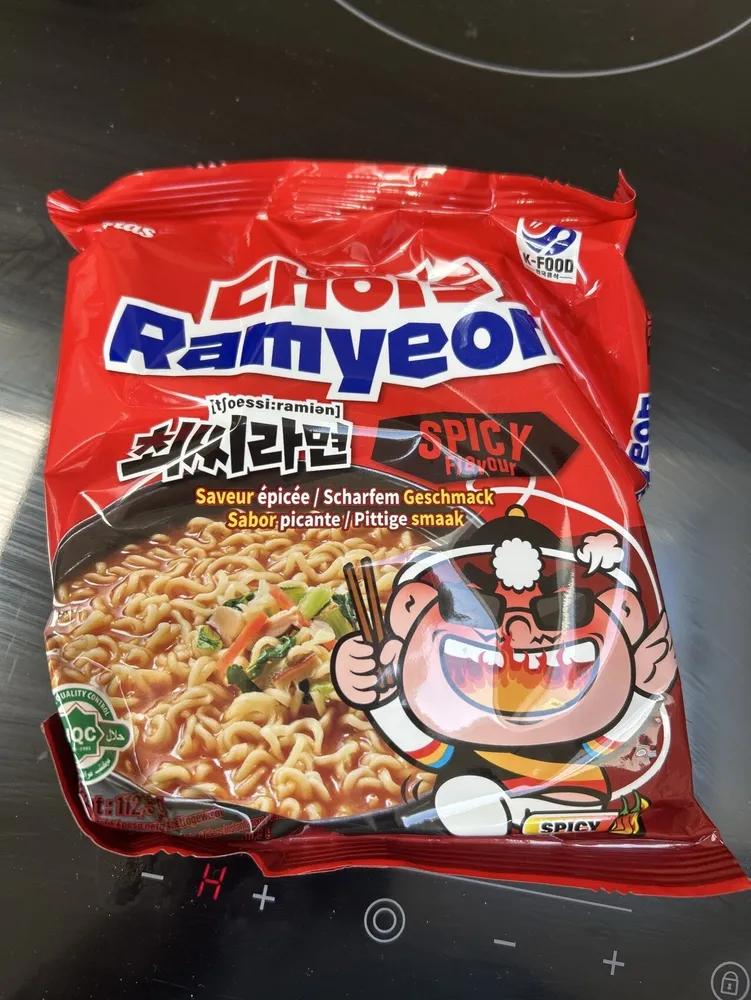 Choi’s Ramyeon noodles spicy
