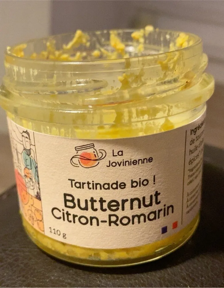 Tartinade bio ! Butternut citron romarin