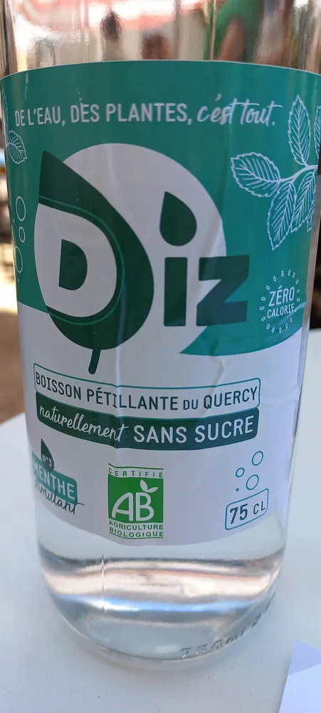BOISSON PÉTILLANTE DU QUERCY naturellement SANS SUCRE
