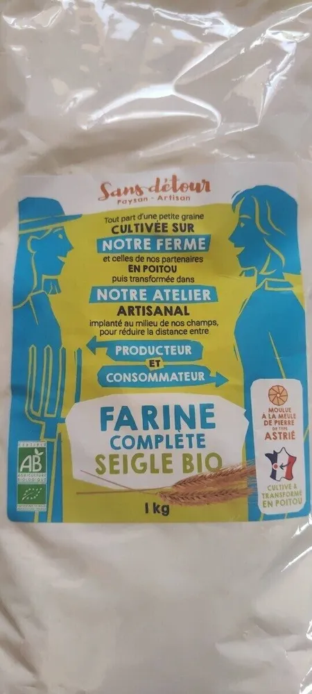 FARINE COMPLETE SEIGLE BIO