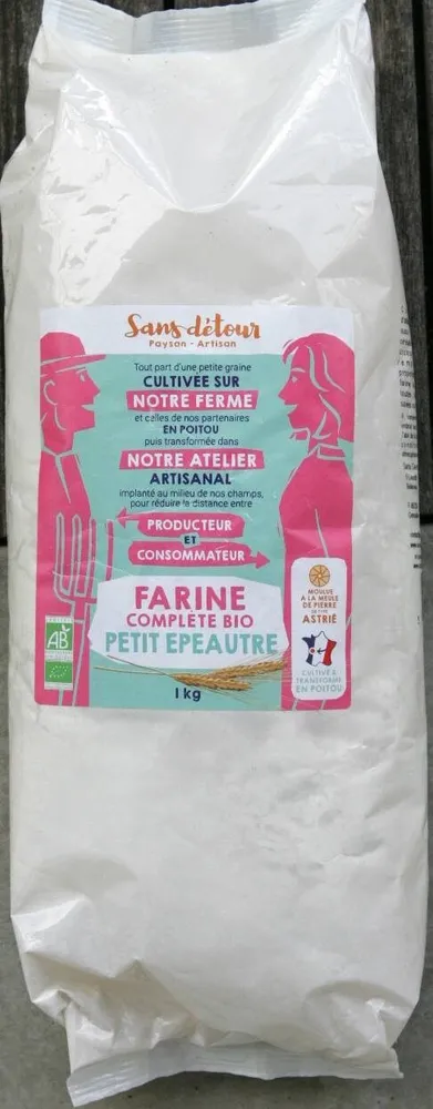 Farine complète bio petit épeautre