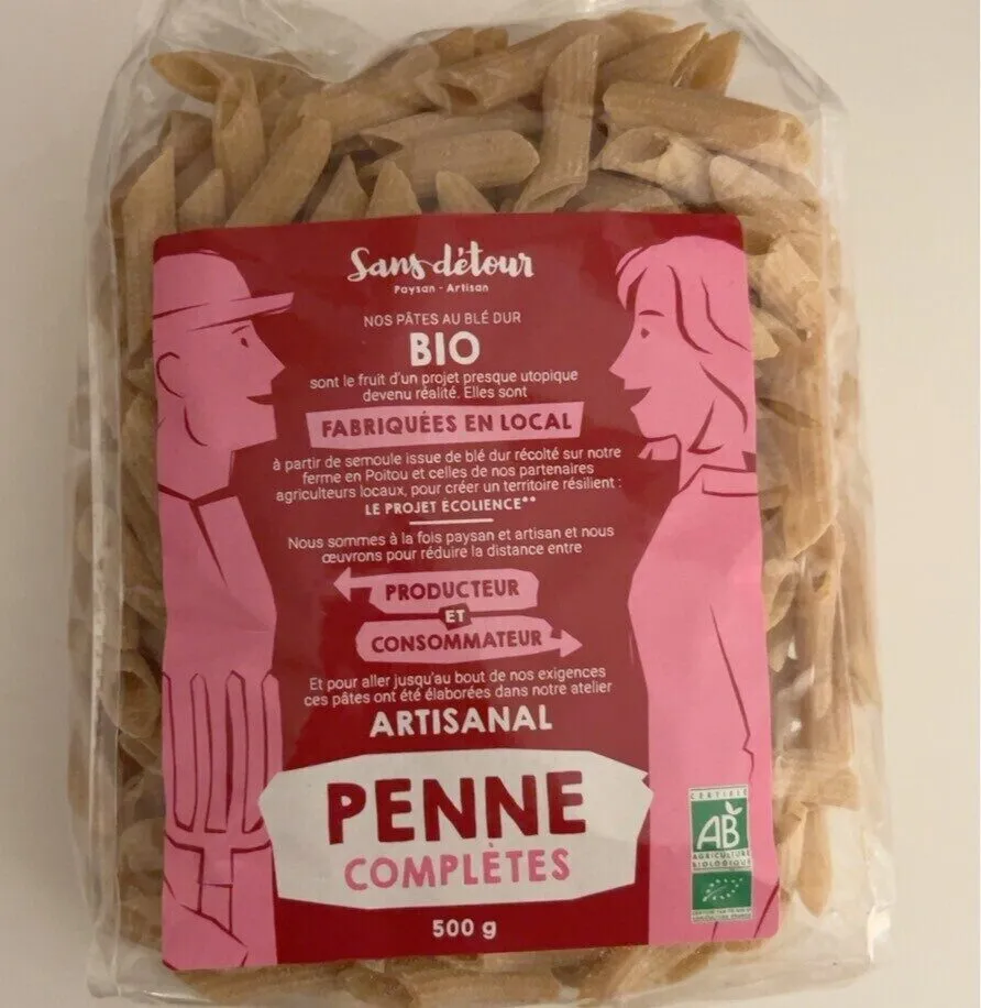 Penne complètes