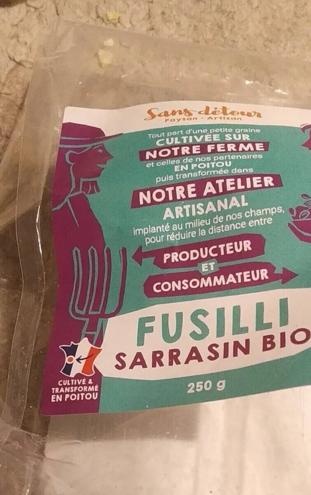 Fusilli sarrasin Bio