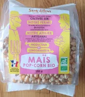 Maïs pop corn bio