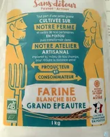 Farine blanche bio grand épeautre