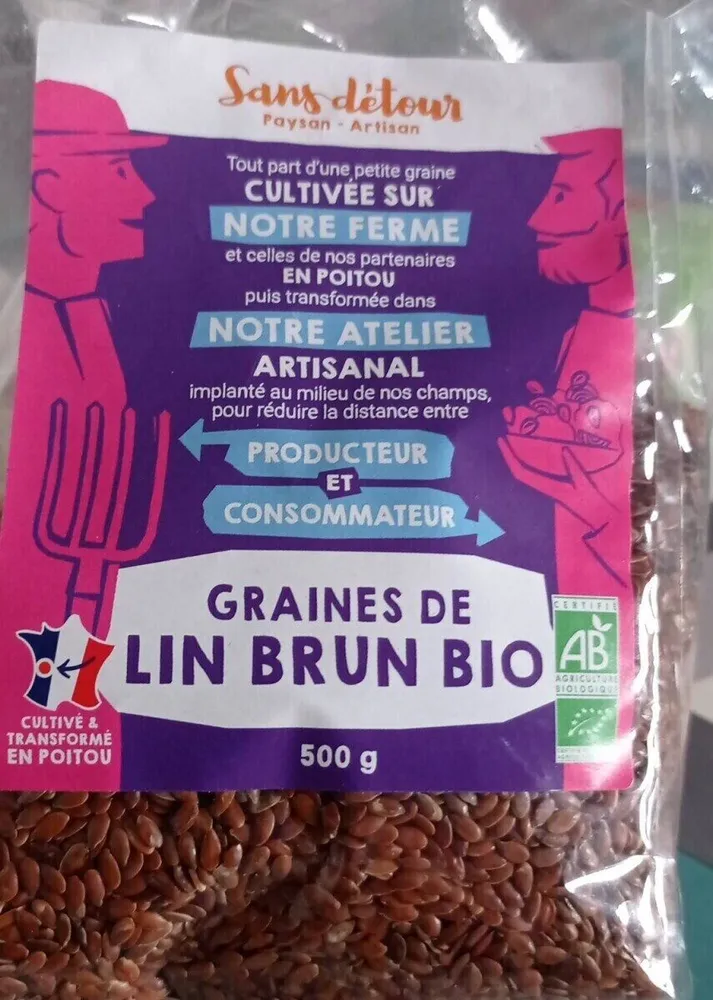 Graines de lin brun bio
